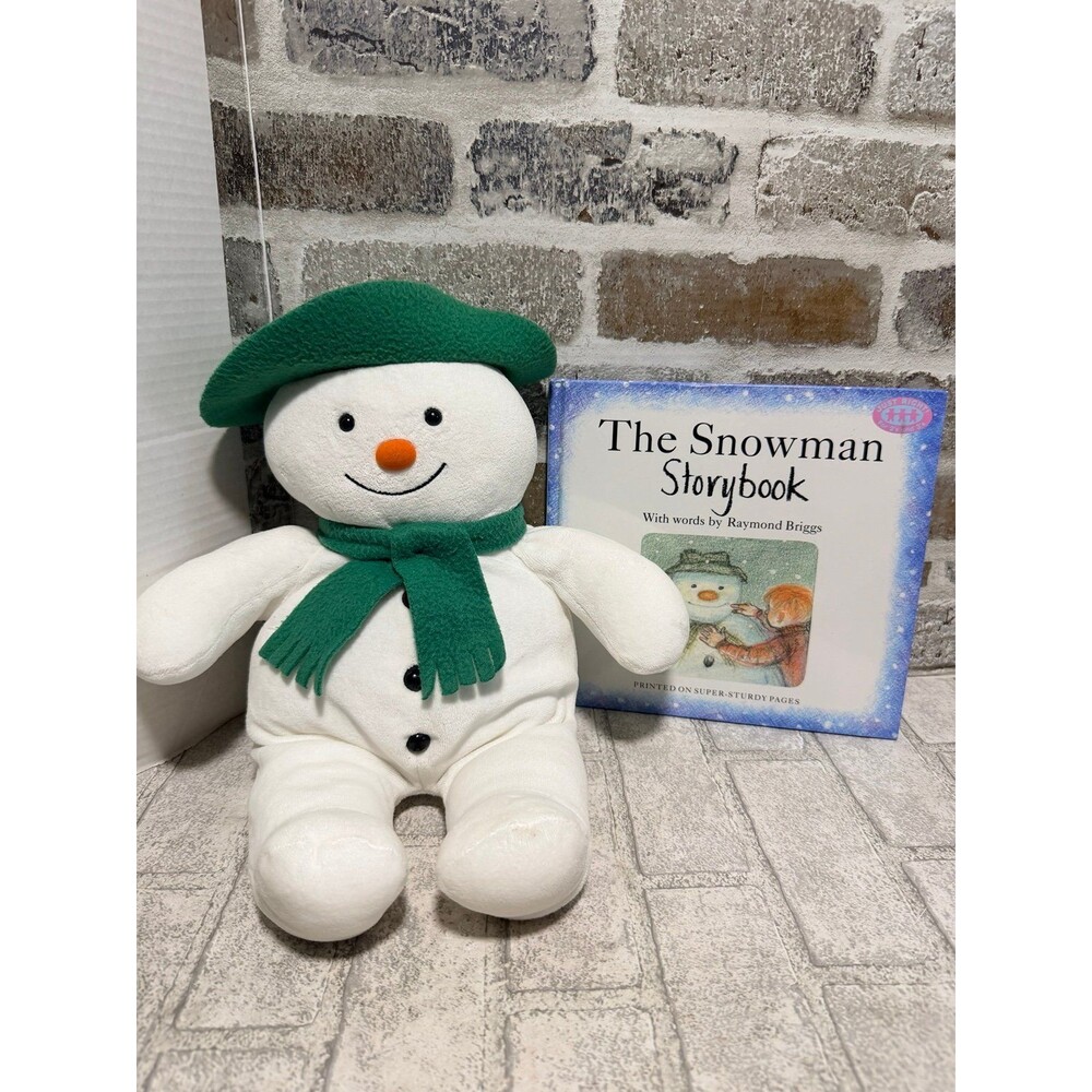 The Snowman Eden Raymond Briggs Plush / with book